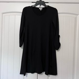 Black flowy dress